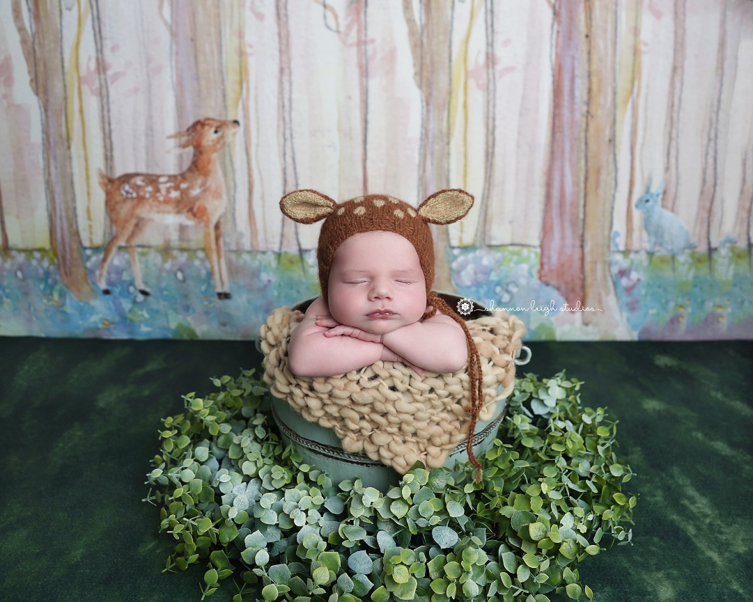 Beautiful Siyana - Sandy Springs Newborn Baby Photographer 