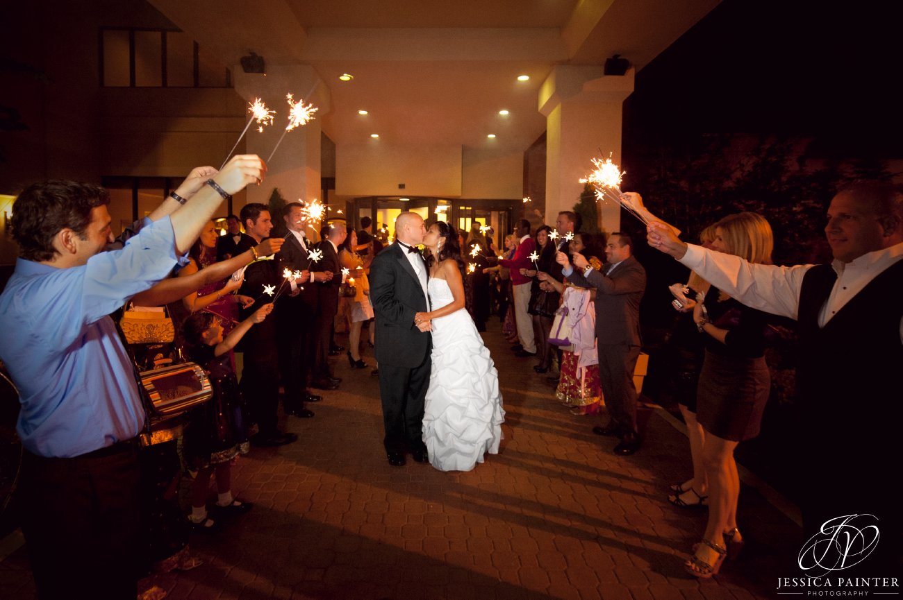 albany wedding, schenectady wedding, reception detail shots, wedding sparklers, bride groom leaving sparklers