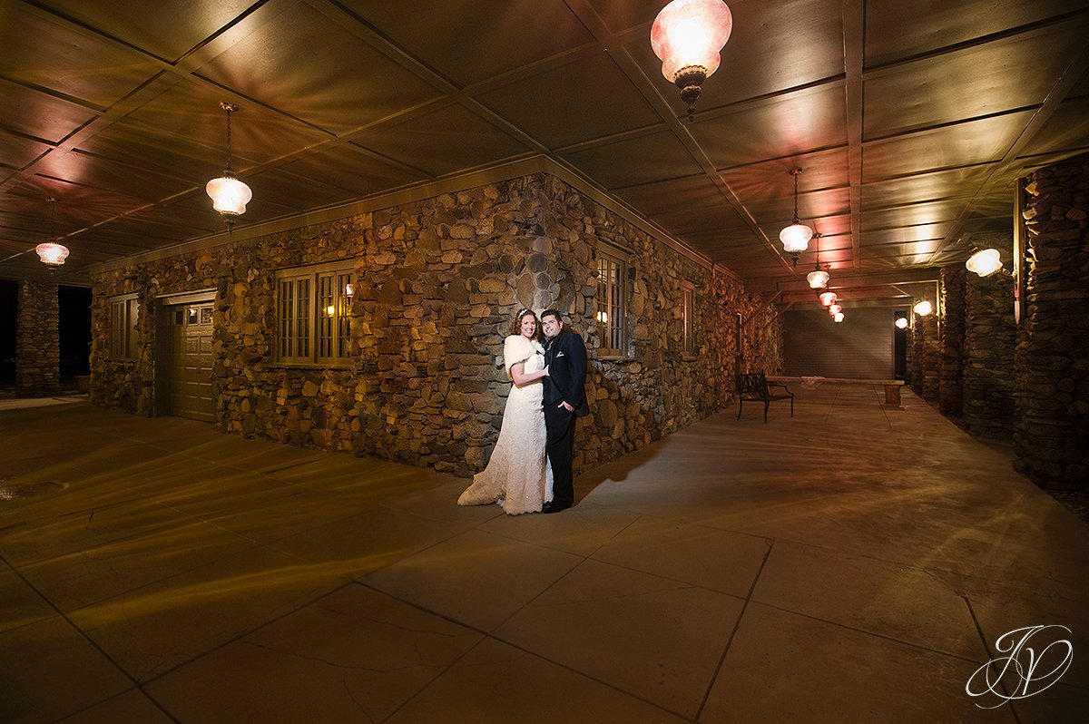 night shots with bride and groom, bride and groom night photos, wedding night photos, outside night shots wedding, Crooked Lake House wedding, old daley inn, Albany Wedding Photographer