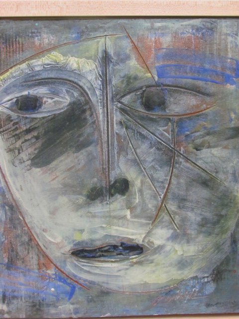 Clay Painting, Private Collection