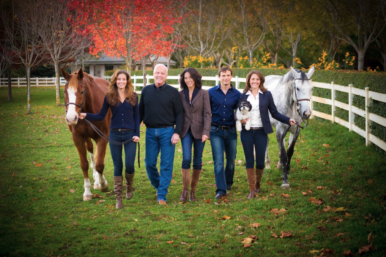 Horse Ranch family portrait