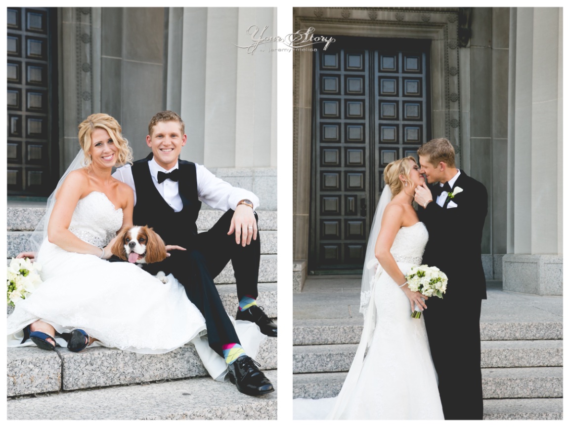 Kathryn + Mike at the Shrine of St. Joseph and Palladium