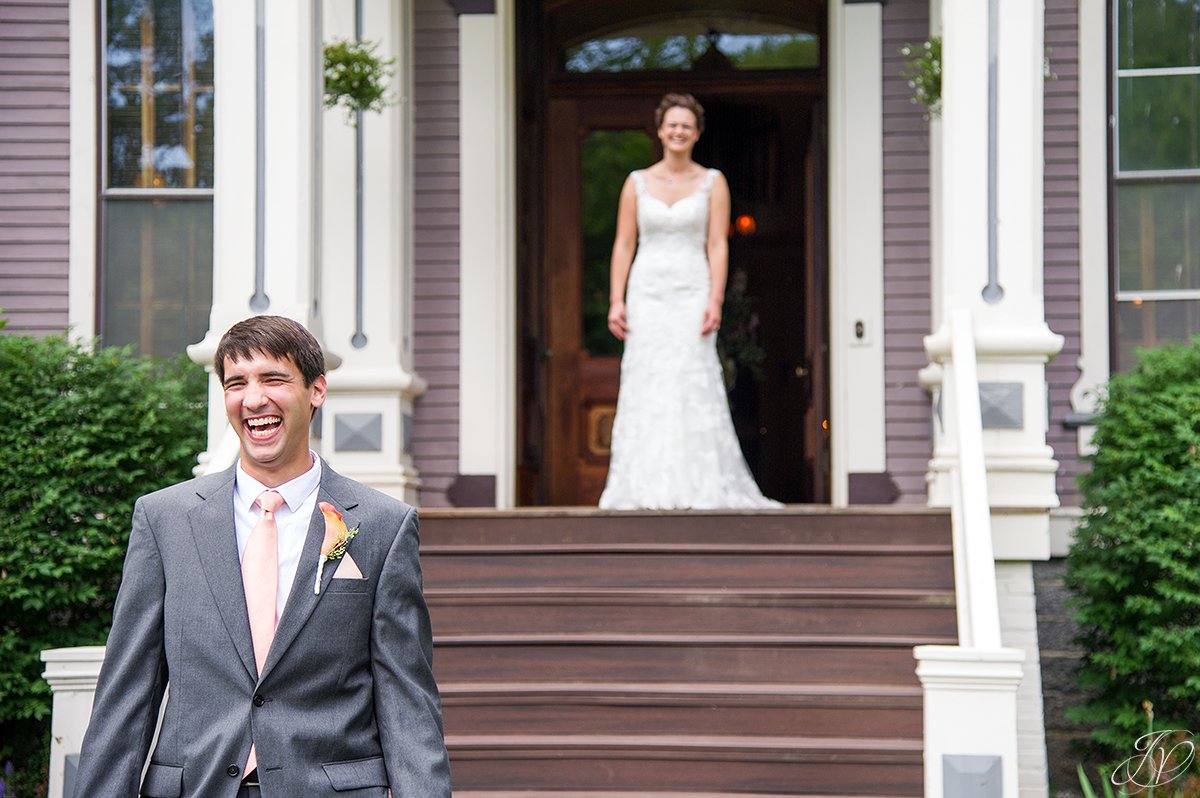 first look photos albany wedding photographer