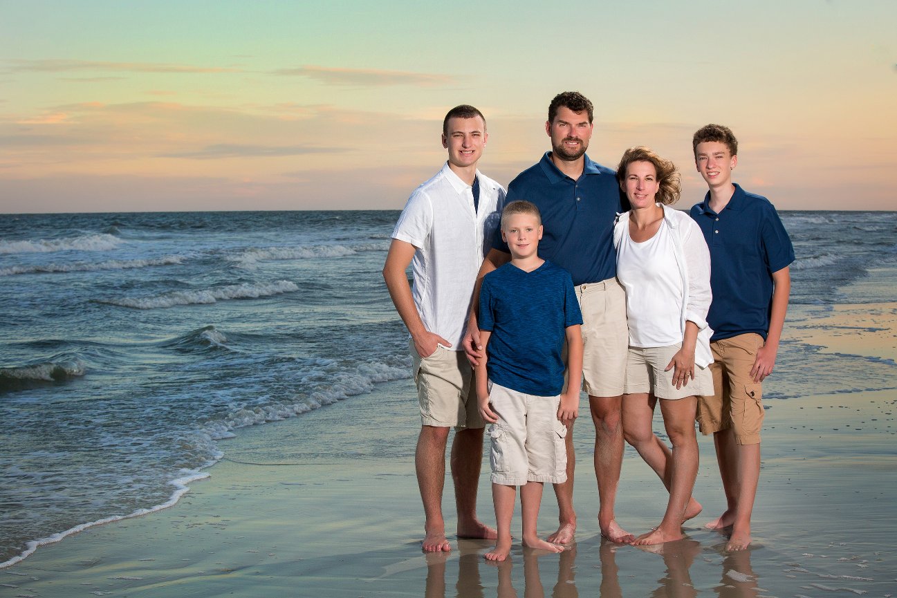 Hilton Head Family Portrait:  Skamser