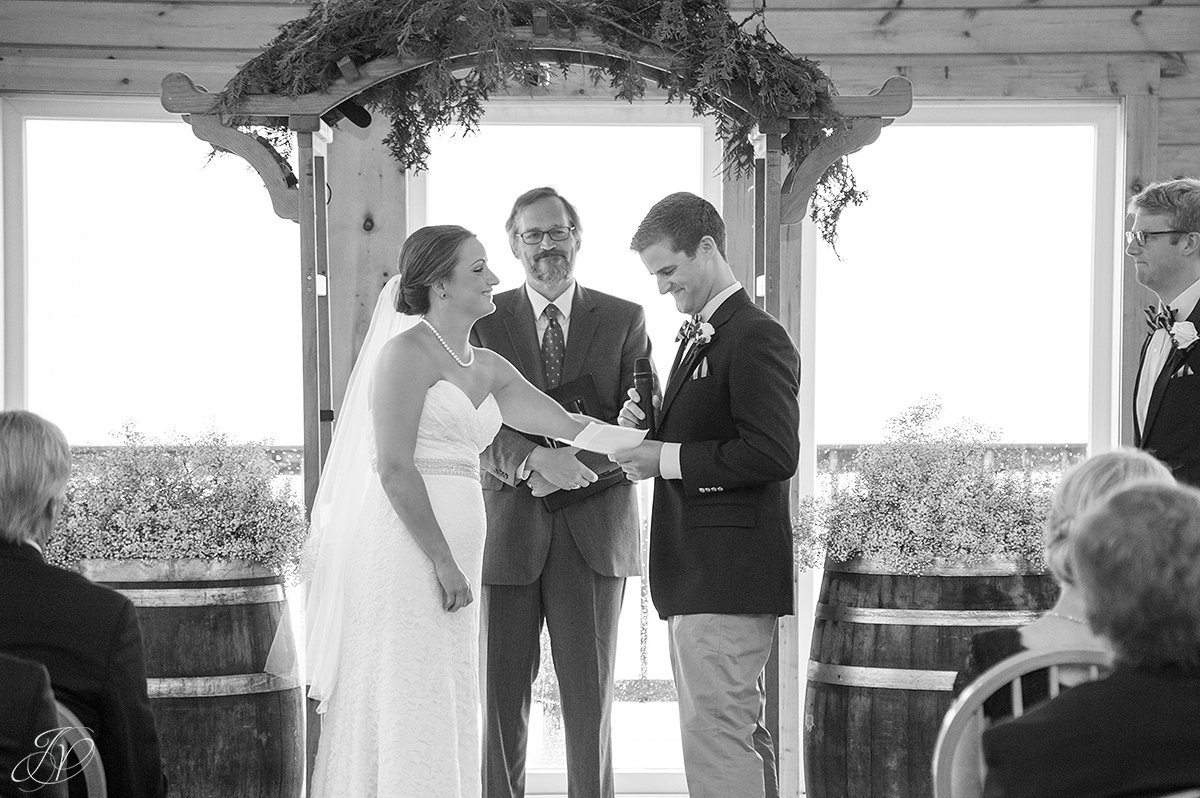 fun candid ceremony moments albany wedding photographer