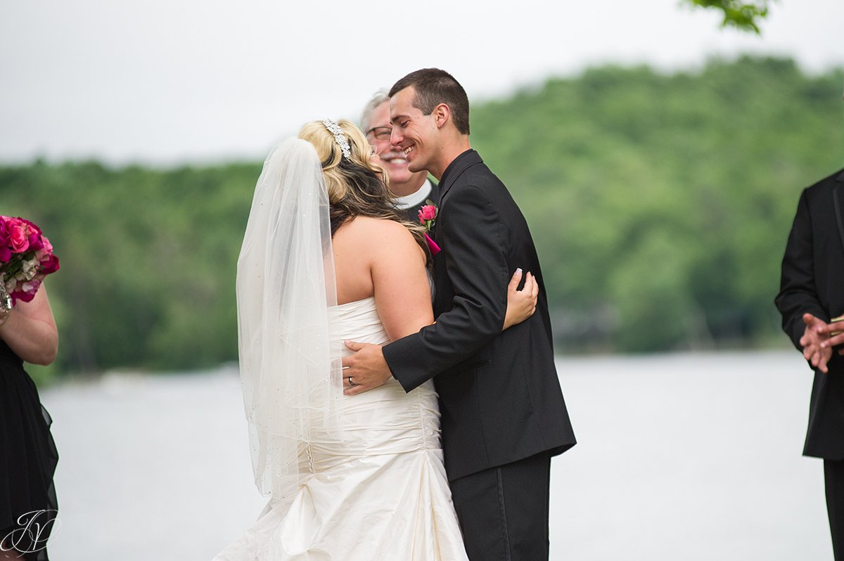 fun candid ceremony moments albany wedding photographer