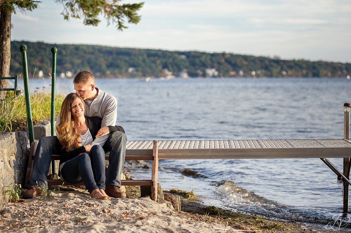 beautiful beach engagement photos