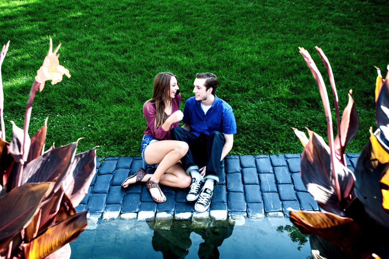 Senior Portraits with Zoe at the Denver Botanic Gardens