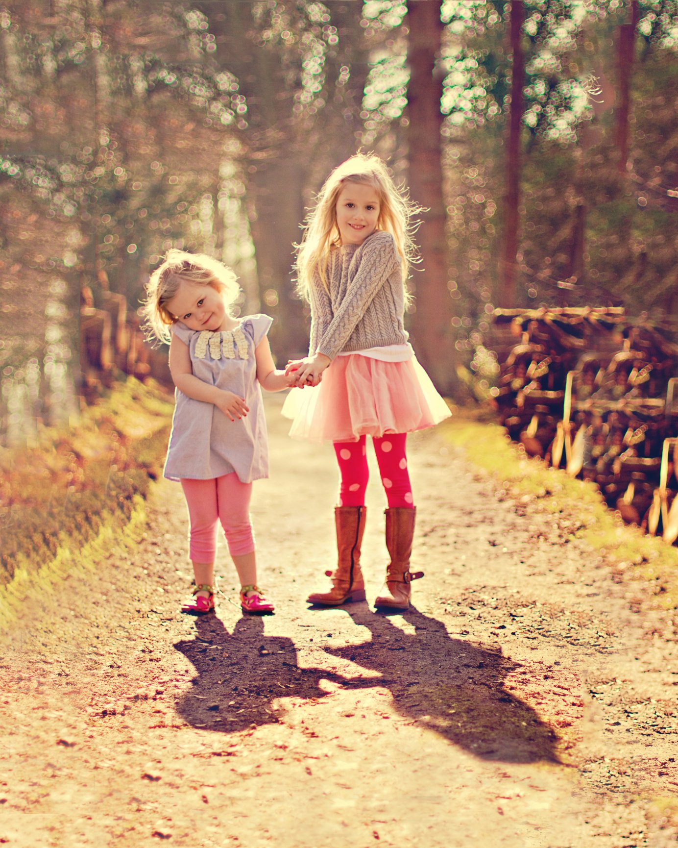 Caitlin and Eleanor - Houston Child Photographer