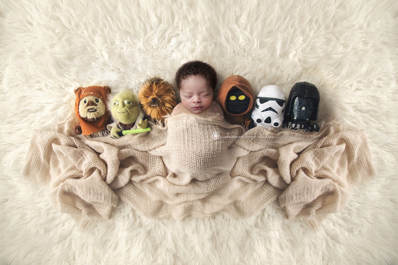 Handsome Caden - Atlanta Newborn Baby Photographer 