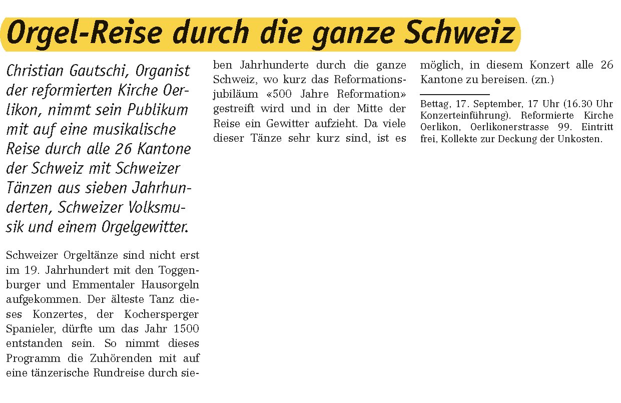 Zürich-Nord 14.09.2017