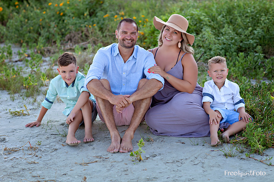 Beach mini sessions, Galveston Beach Family Photographer