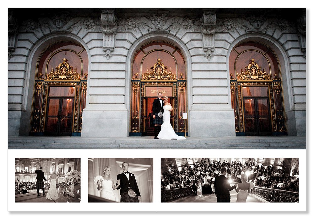 Grand entrance at San Francisco City Hall