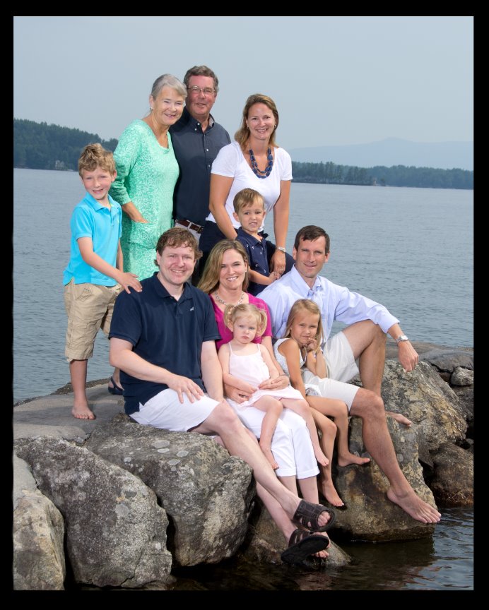 Family Piture Weirs Beach Lake winnipasaukee NH