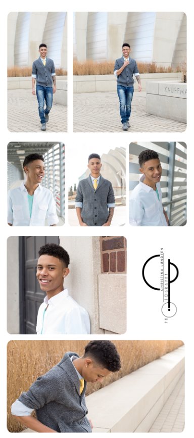 Senior Guys - Logan - Kansas City Senior Portrait Photographer
