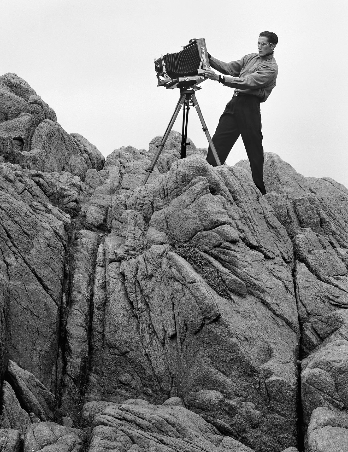 B&W, Fashion Photography, Carmel, California, Hassleblad Film Photography, View Camera.