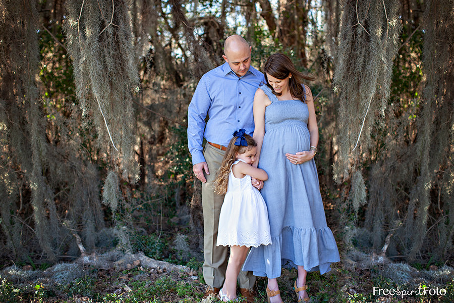 Creek Session Family Photographer Spring TX
