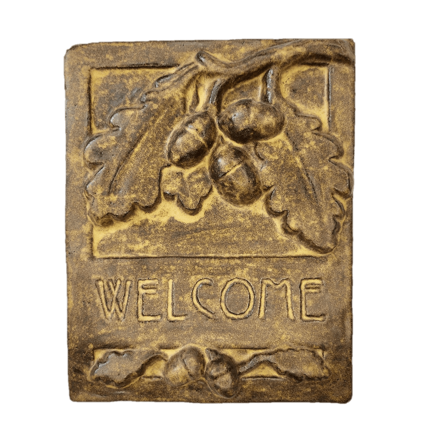Oak Welcome Tile