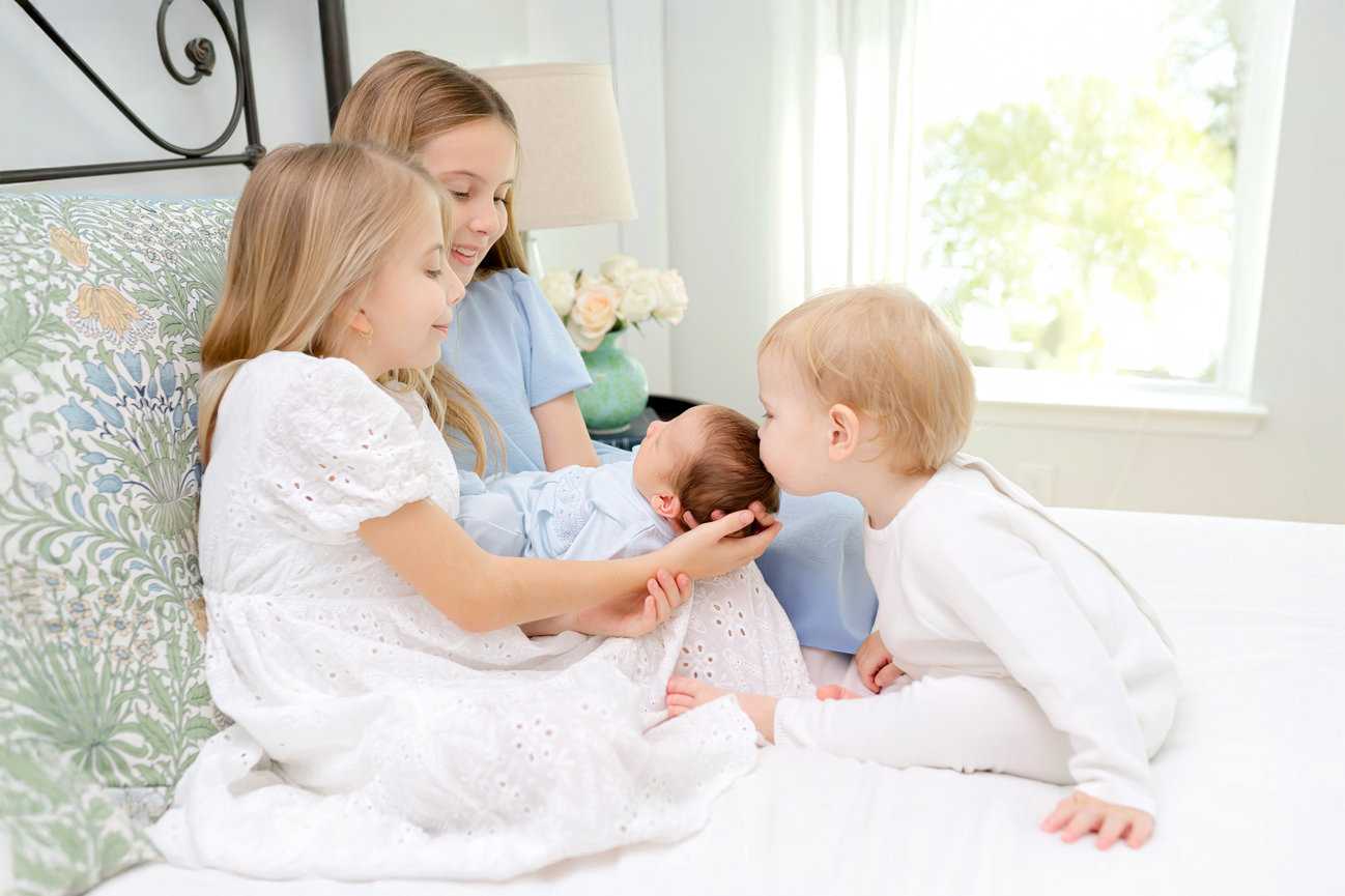 Photographing Life as It Is Now: A Newborn Session with Three Siblings