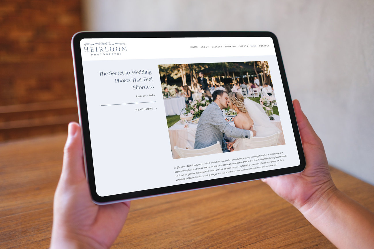 Blogging Made Easier: A One-Click Solution for Photographers