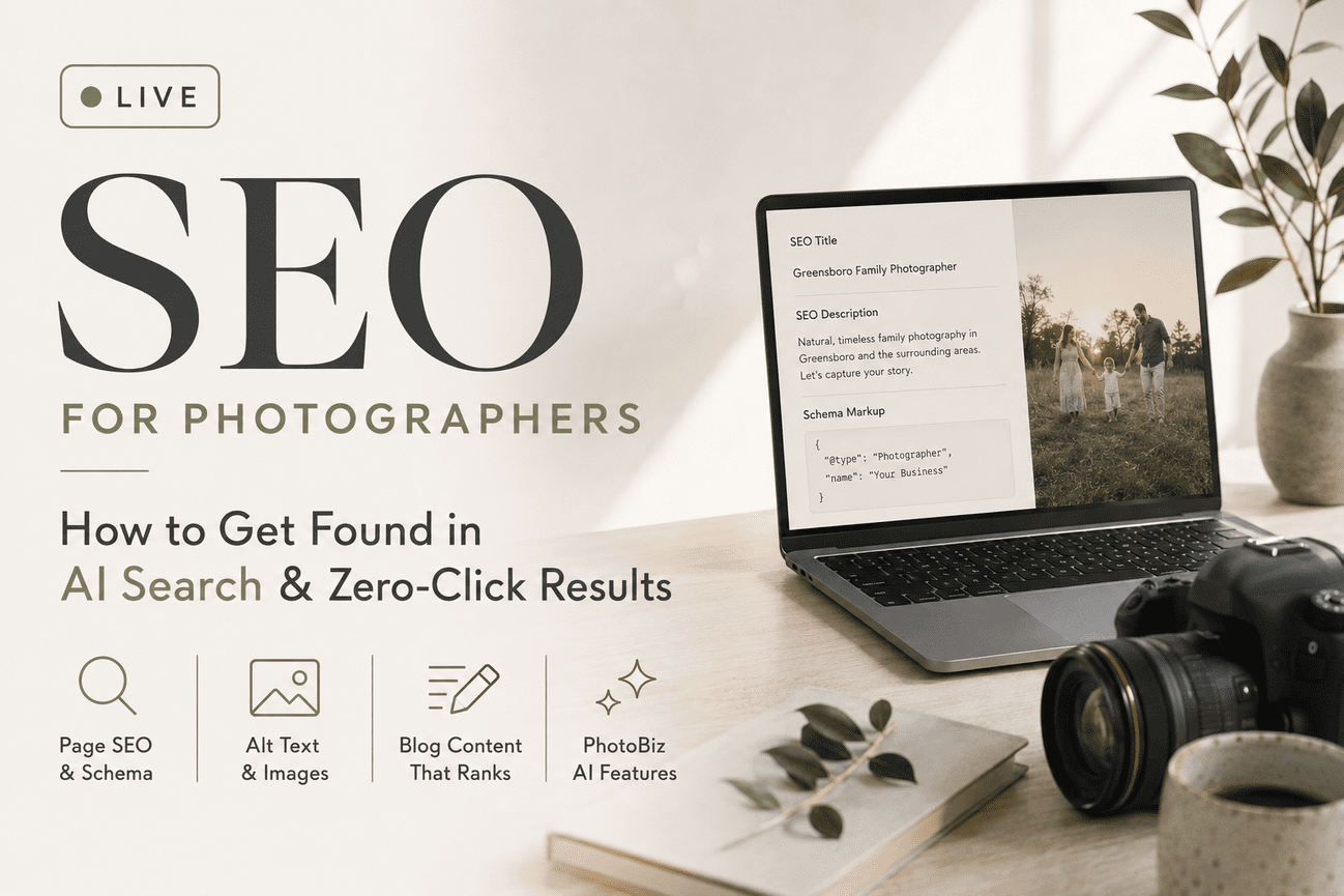 SEO in 2026: What Photographers Need to Know About Search, AI, and Getting Found