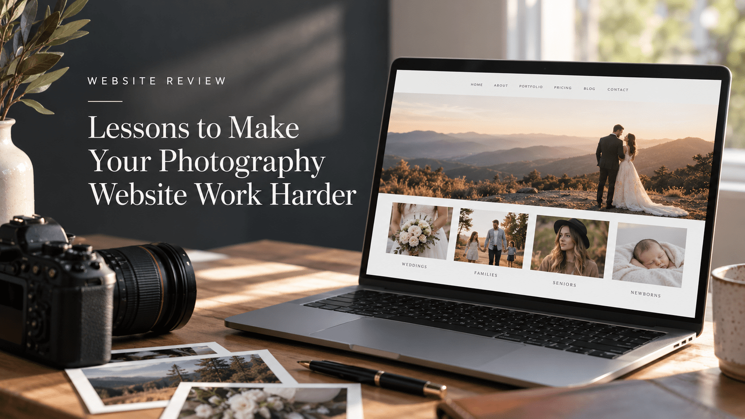 Website Review Lessons: How to Make Your Photography Website Work Harder