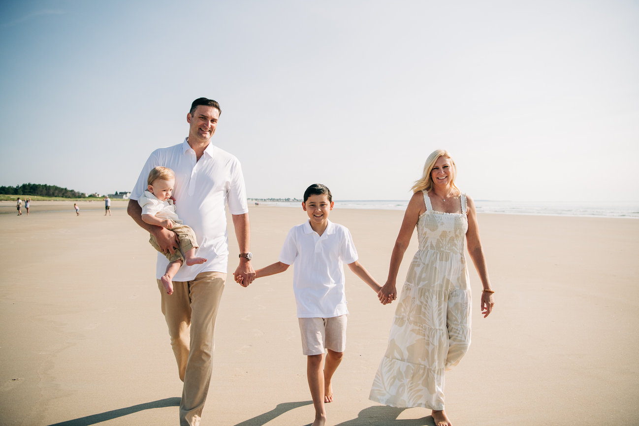 Katie's Lifestyle Family Session at Footbridge Ogunquit
