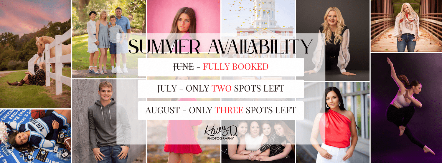 Senior Session Scheduling: Navigating the Seasons for the Perfect Photoshoot