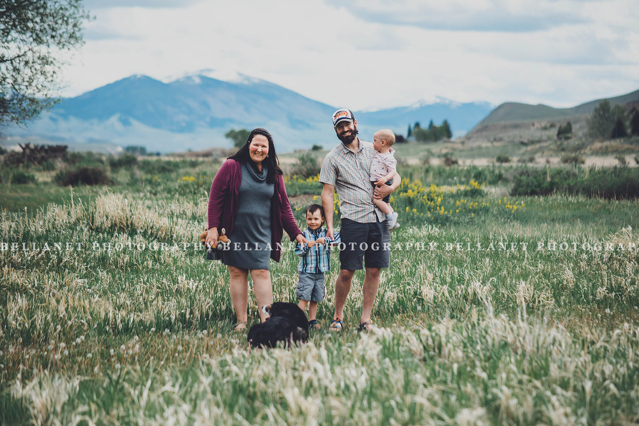 Taylor Family Family Photos in Salmon Idaho Family Photographer