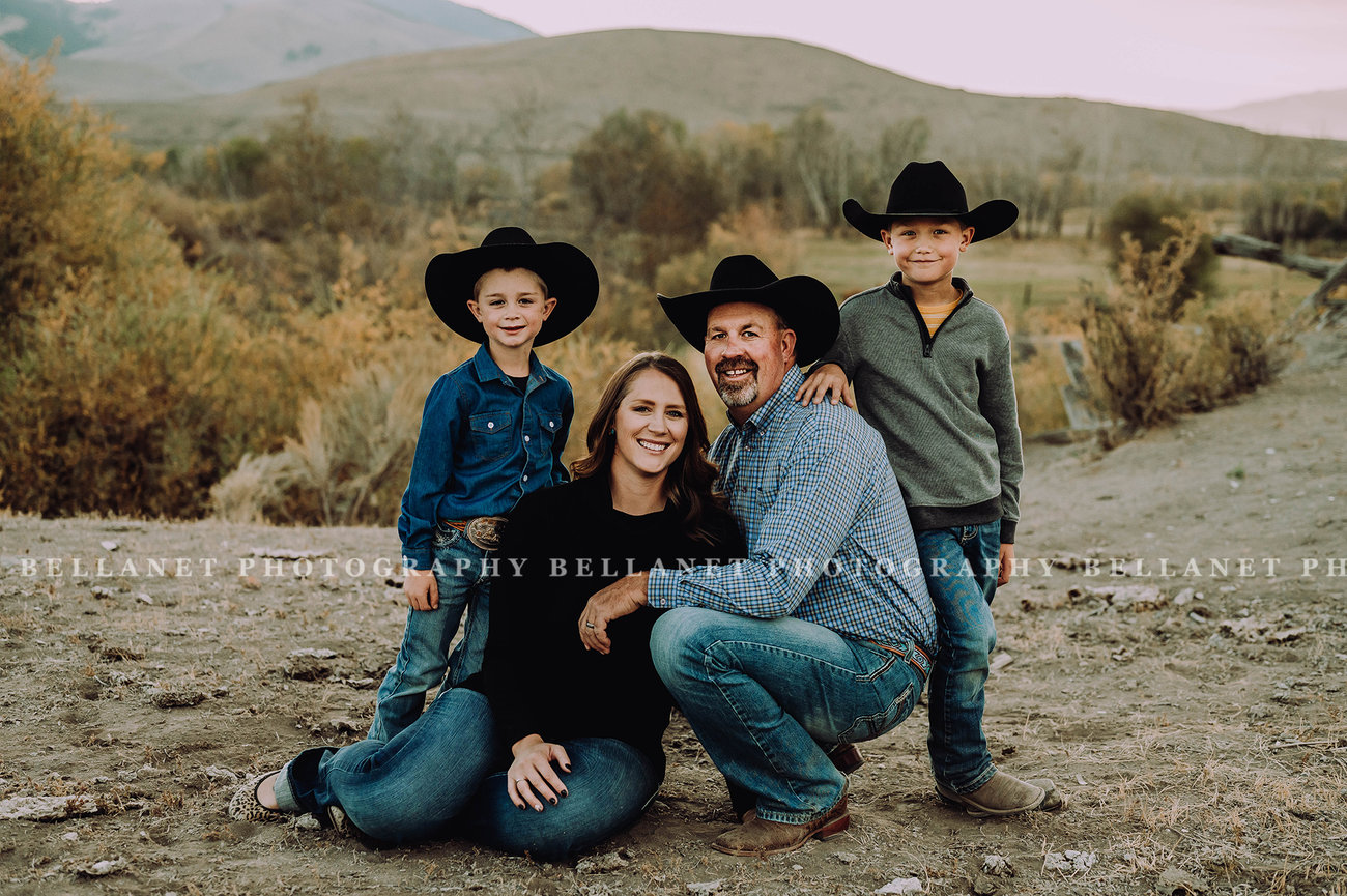 Stone Family, Salmon Idaho Fall Family Photos