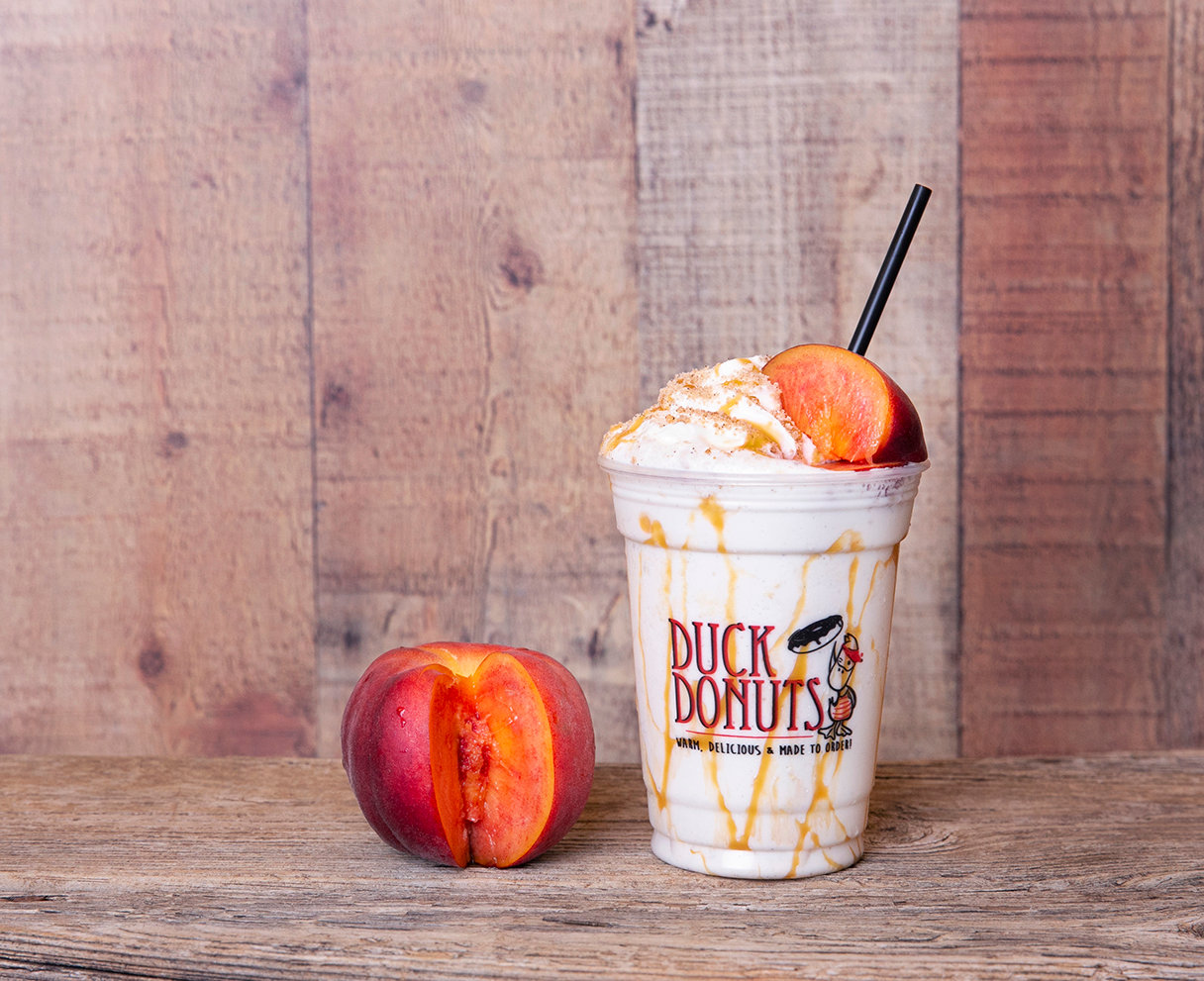 Duck Donuts Summer Peach Flavors Eichner Studios