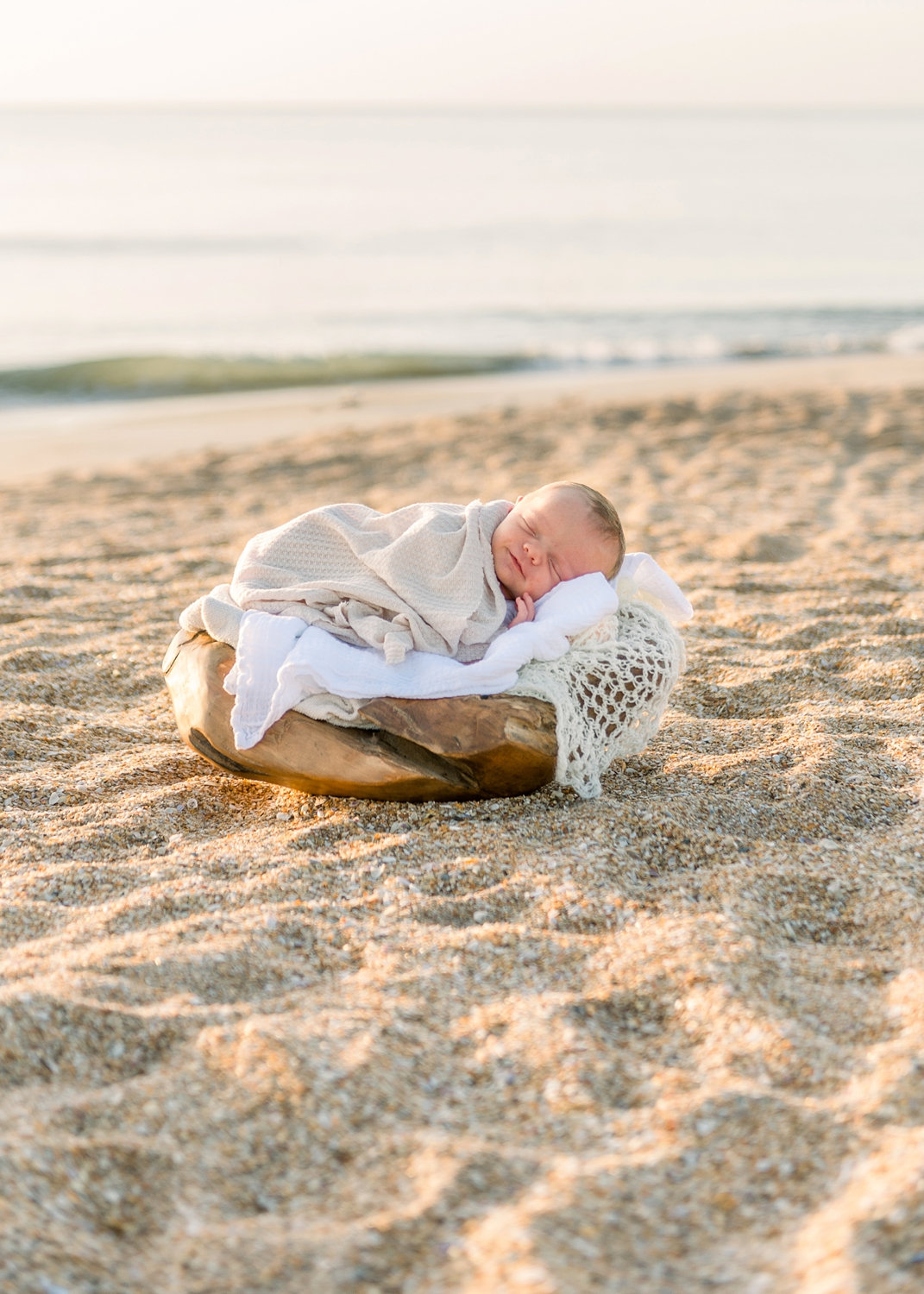 peacefully sleeping baby boy, baby sleeping on Ponte Vedra Beach