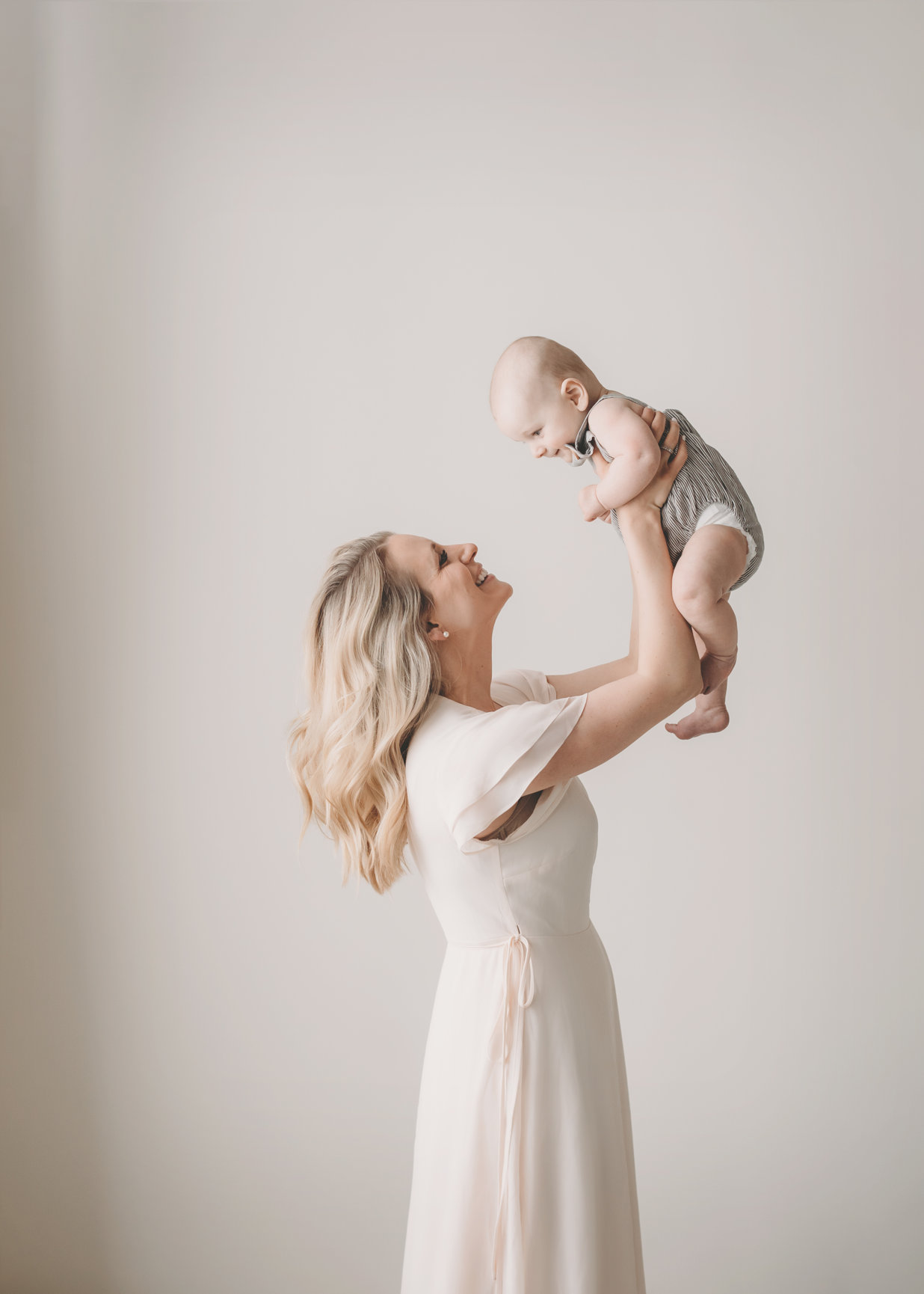 Motherhood And Milestone Session In The Minneapolis Studio