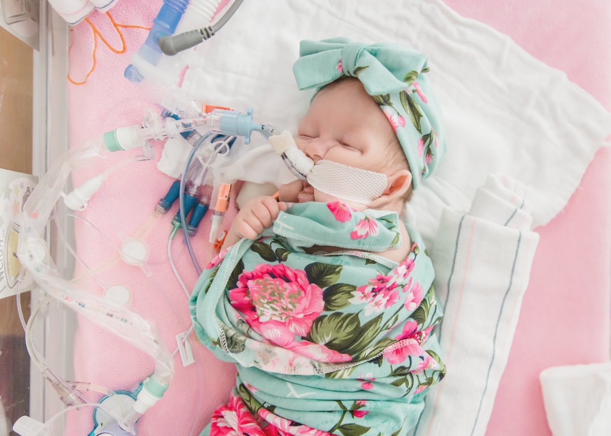 preemie baby girl