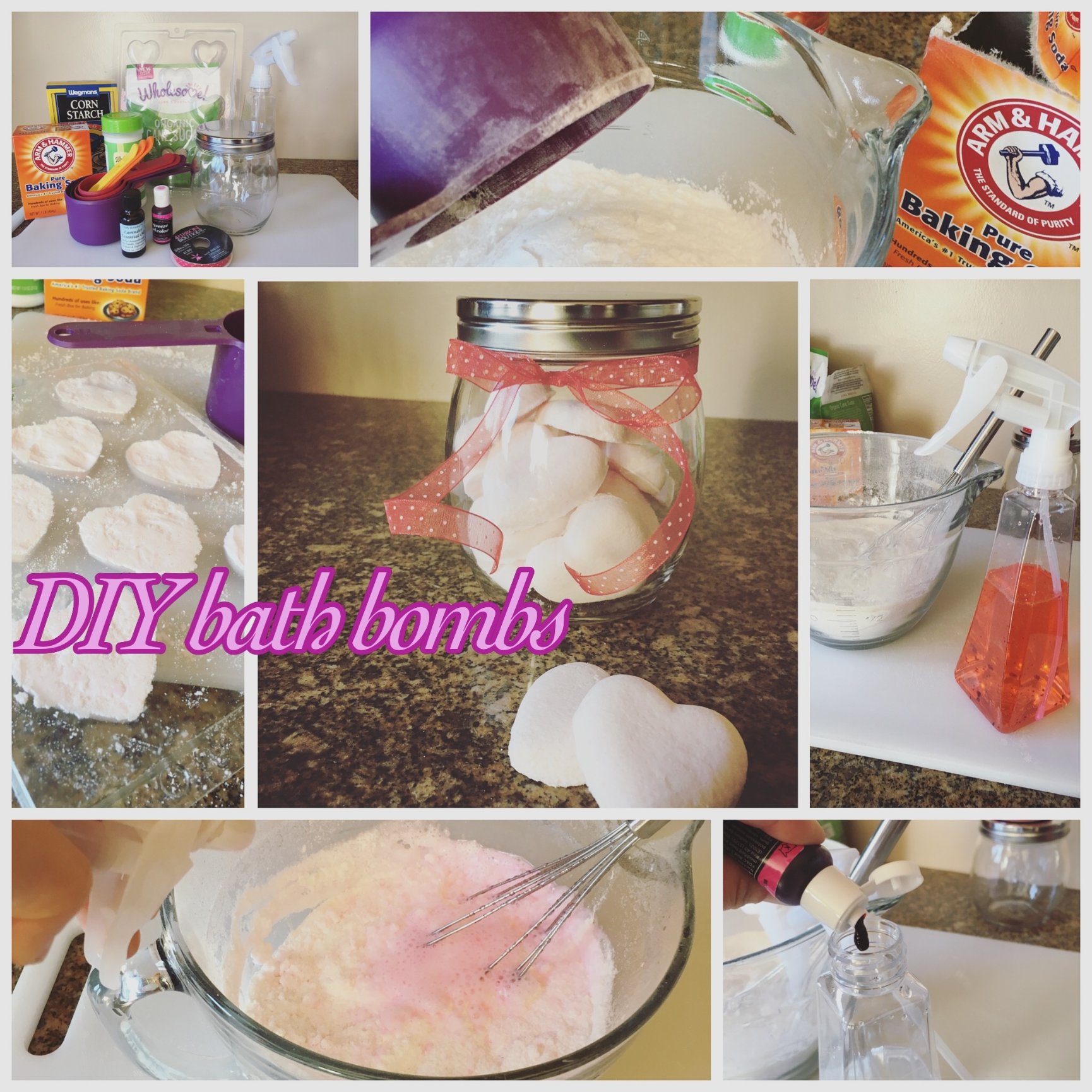 valentine's day bath bomb recipe