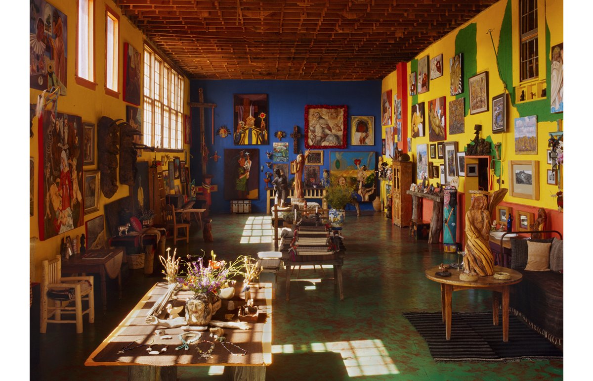 The Old Pink Schoolhouse / Tres Piedras, New Mexico Kent Barker