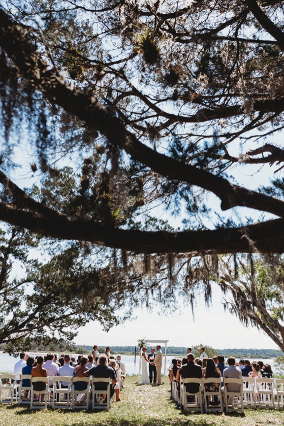 Washington Oaks State Park Wedding St Augustine Distillery Reception Rachel Doyle Photography