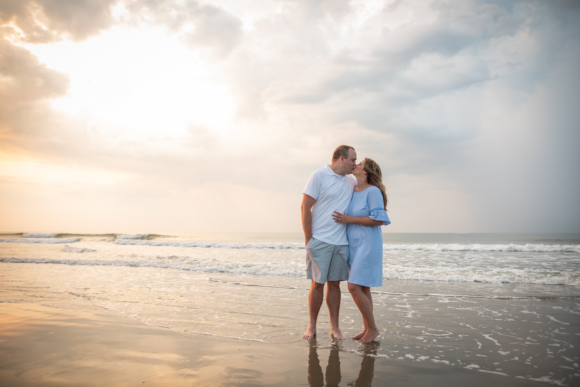 Isle of Palms and Hampton Park Maternity Session, The Imhoede Family