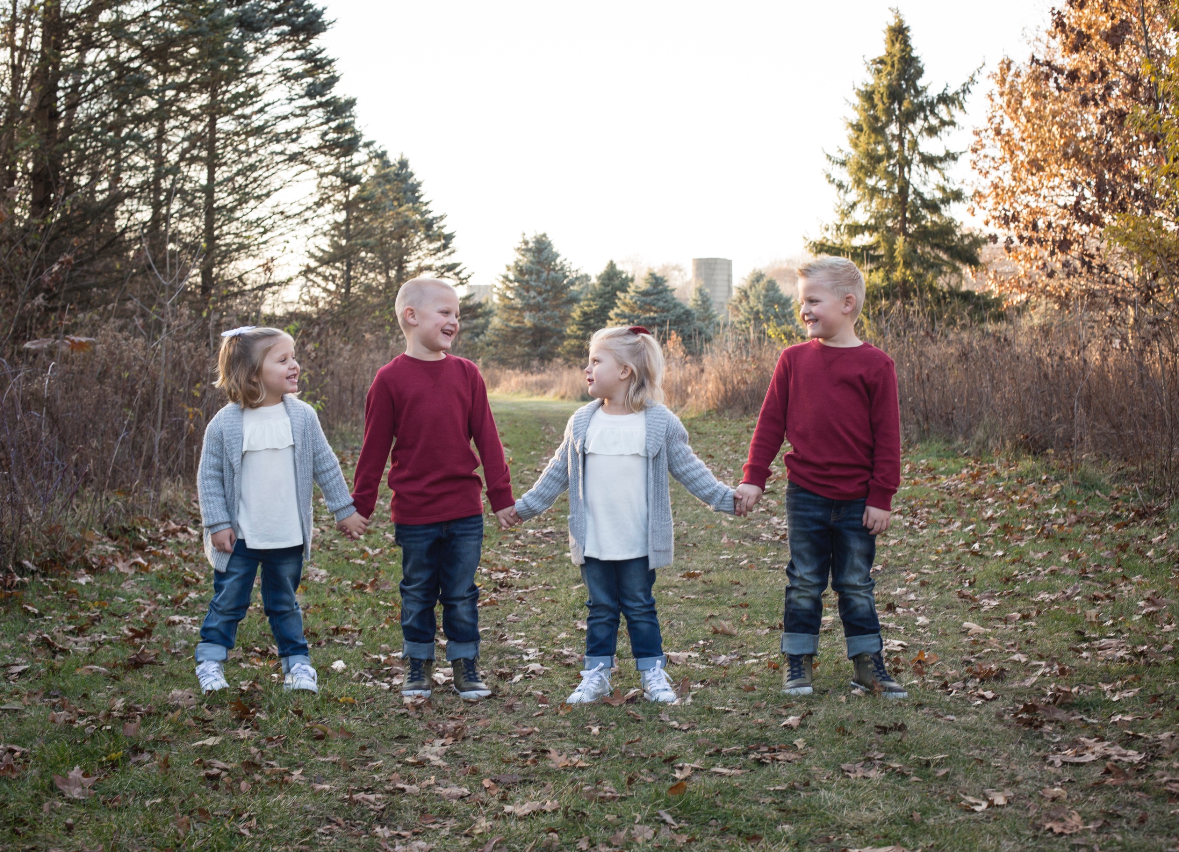 Two Sets of Twins Lynn Tucker Creative Photography