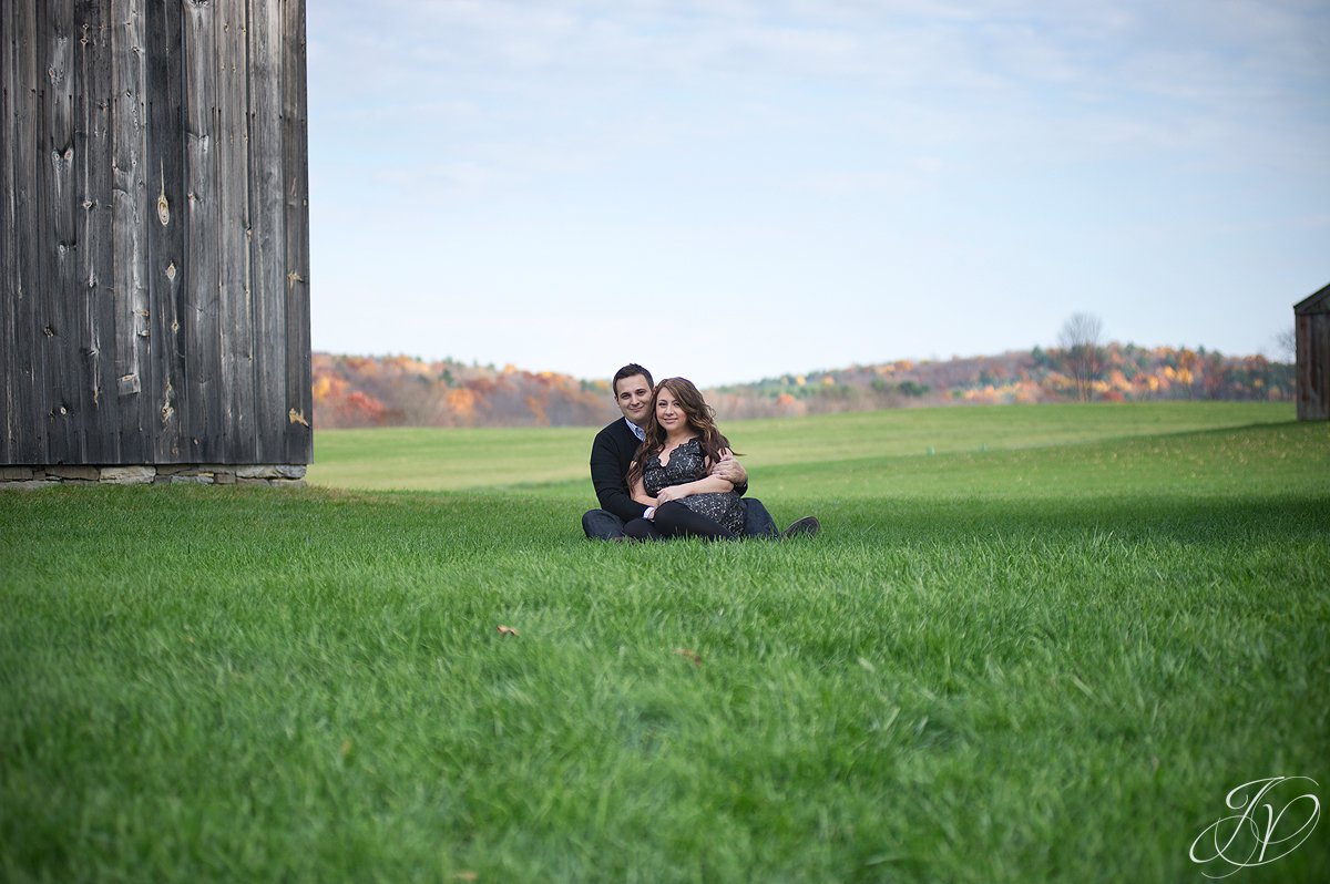 Albany Engagement Photographers, Historic Barns of Nipmoose, on location engagement session, outdoor engagement shoot