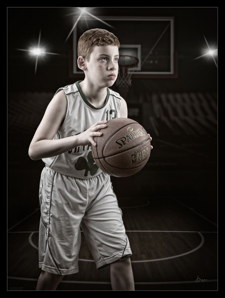 Basketball Creative Photography Session