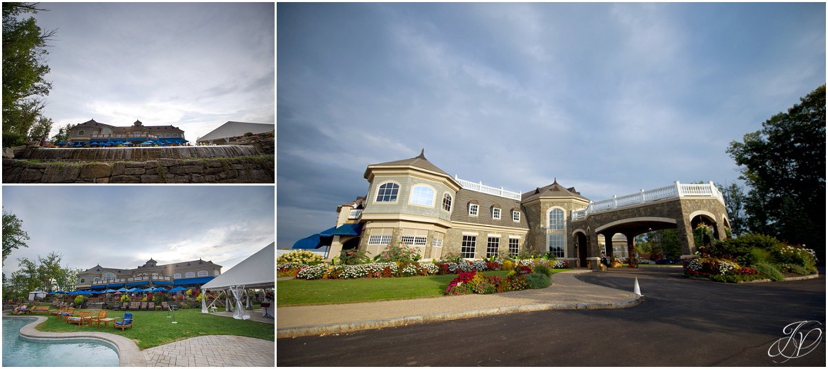 exterior of saratoga national golf club