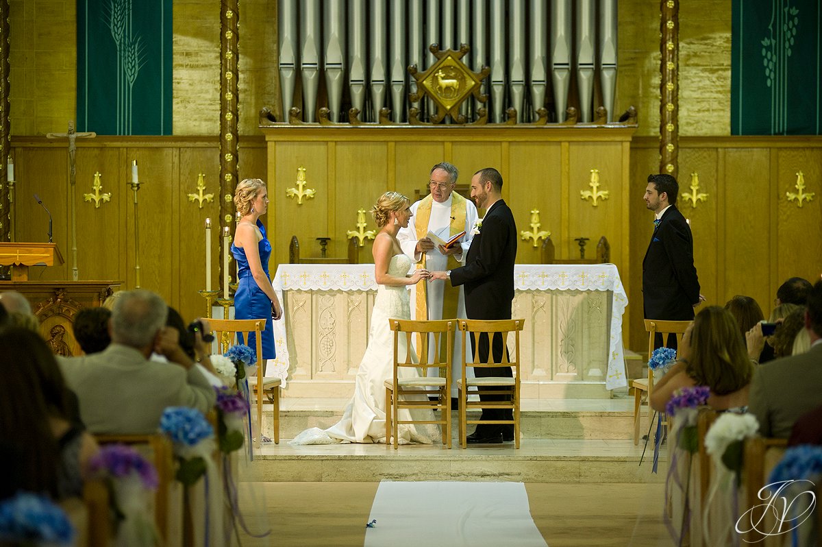wedding vows photo, blessed sacrament wedding photos, wedding ceremony photos, Albany Wedding Photographer