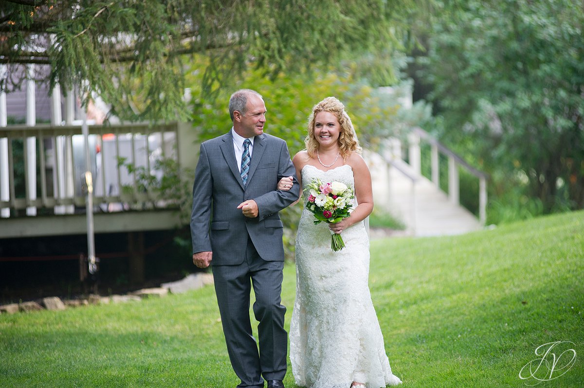 bride with father, saratoga springs ny wedding photographers, first look photo, mansion in rock city falls ny Saratoga Wedding Photographer 