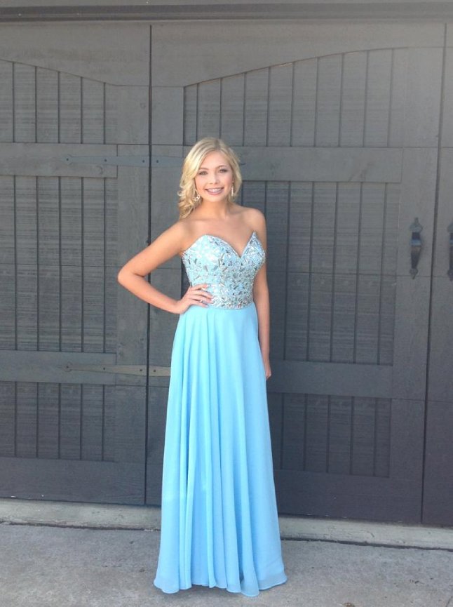 green ball gown prom dresses Ladivine CD0230 Size 18 Emerald Beaded Sheer Corset A Line Maxi Slit Prom Dress Shimmer Ballgown Formal