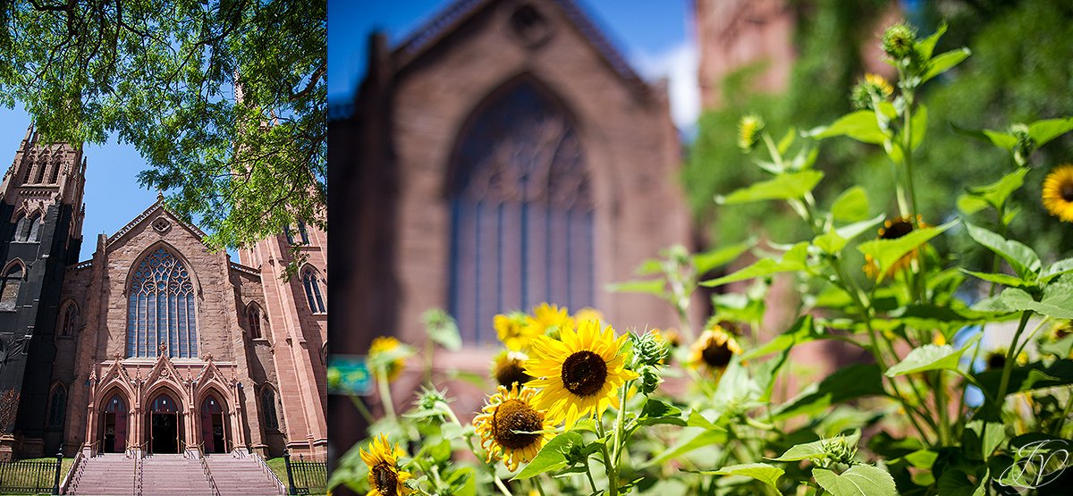 exterior of The Cathedral of the Immaculate Conception