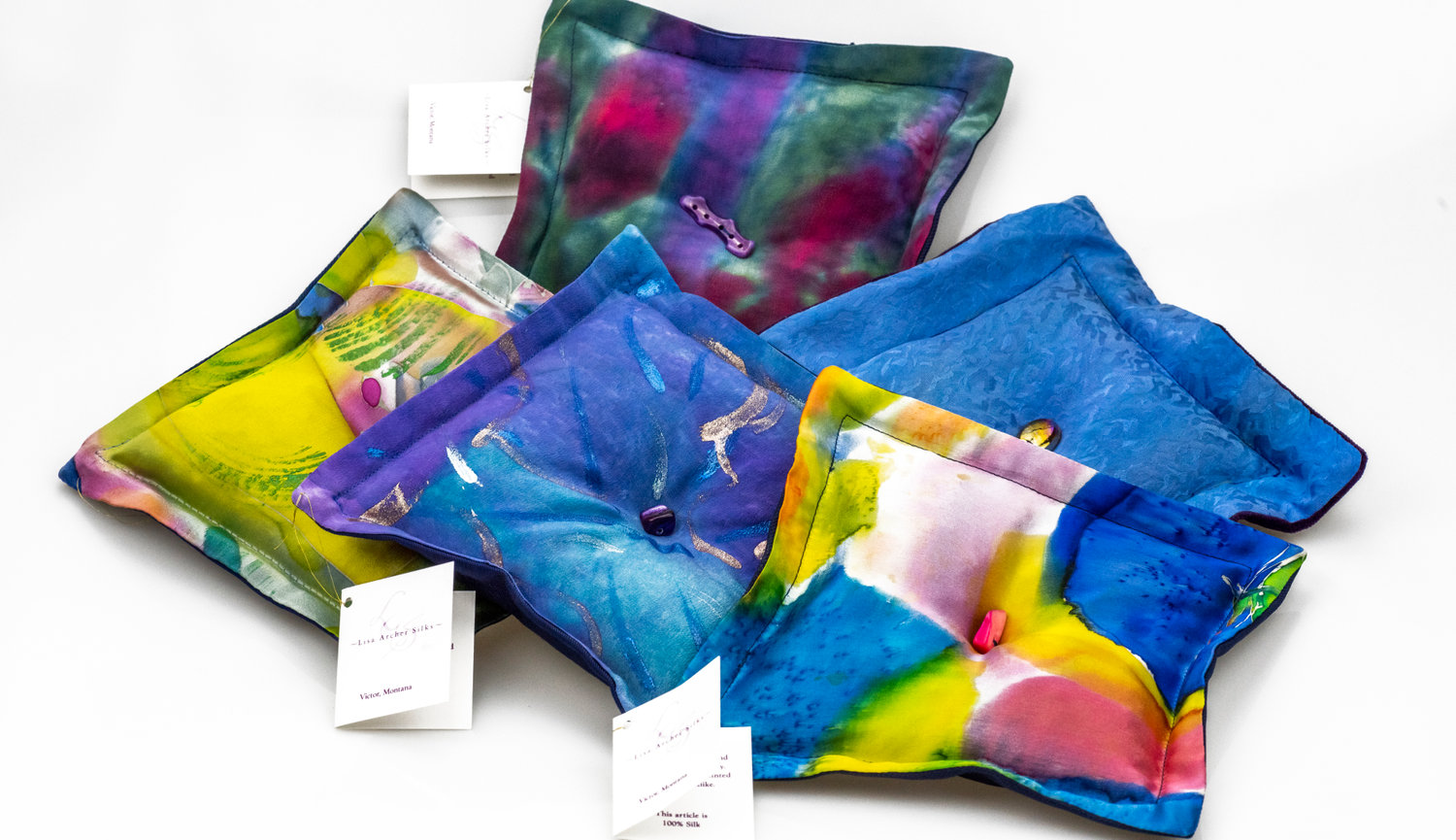 Lavender Filled Pillows Lisa Archer Silks
