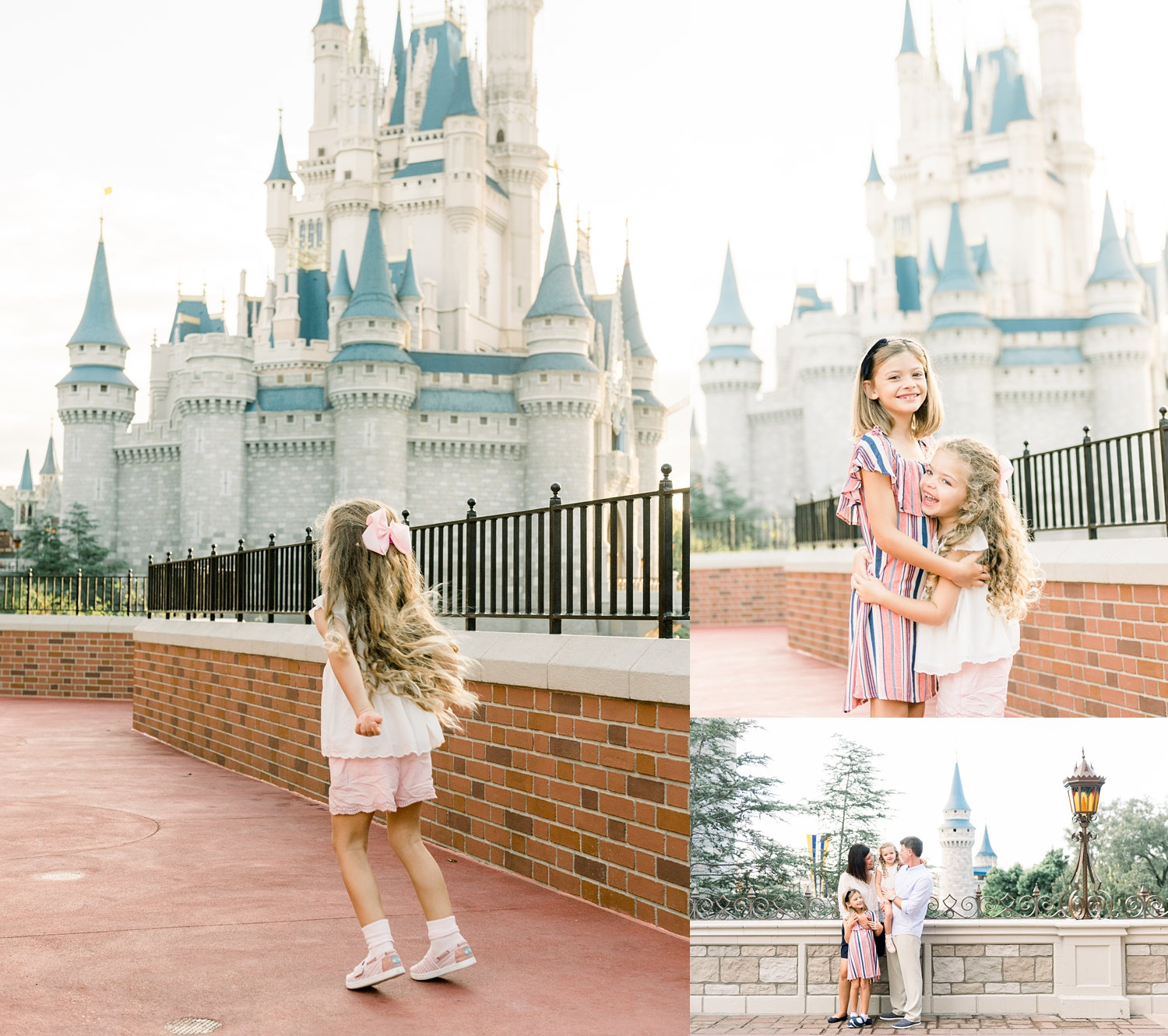 Fantasyland photo collage, Magic Kingdom, Walt Disney World, Ryaphotos
