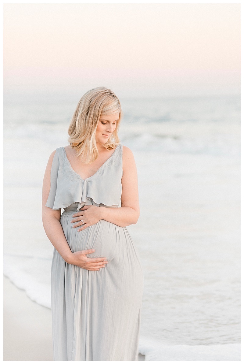 beach maternity photography in los angeles santa monica Newborn