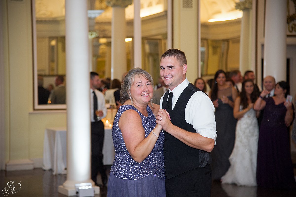 mother son dance at reception canfield casino